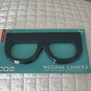 Blue Megane Camera Glasses